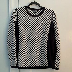 Tommy Hilfiger Checkered Italian Yarn Sweater